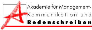 Logo Akademie für Management-Kommununikation und Redenschreiben
